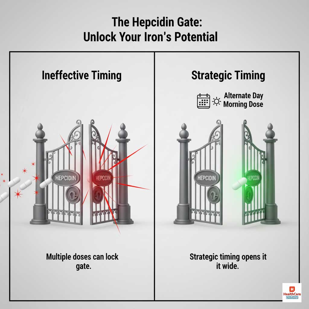 The Hepcidin Gate: Timing is Everything for Iron Absorption