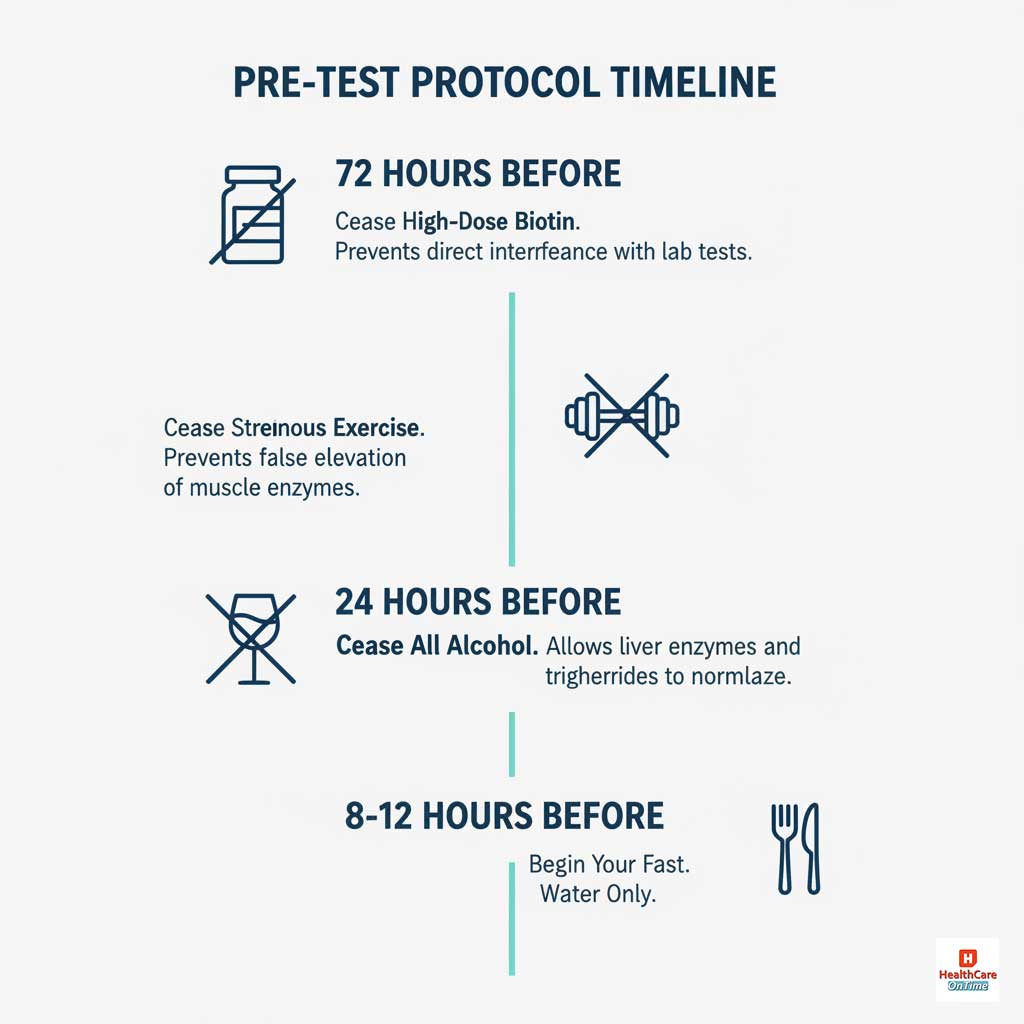 The Pre-Test Protocol: Your 72-Hour Timeline