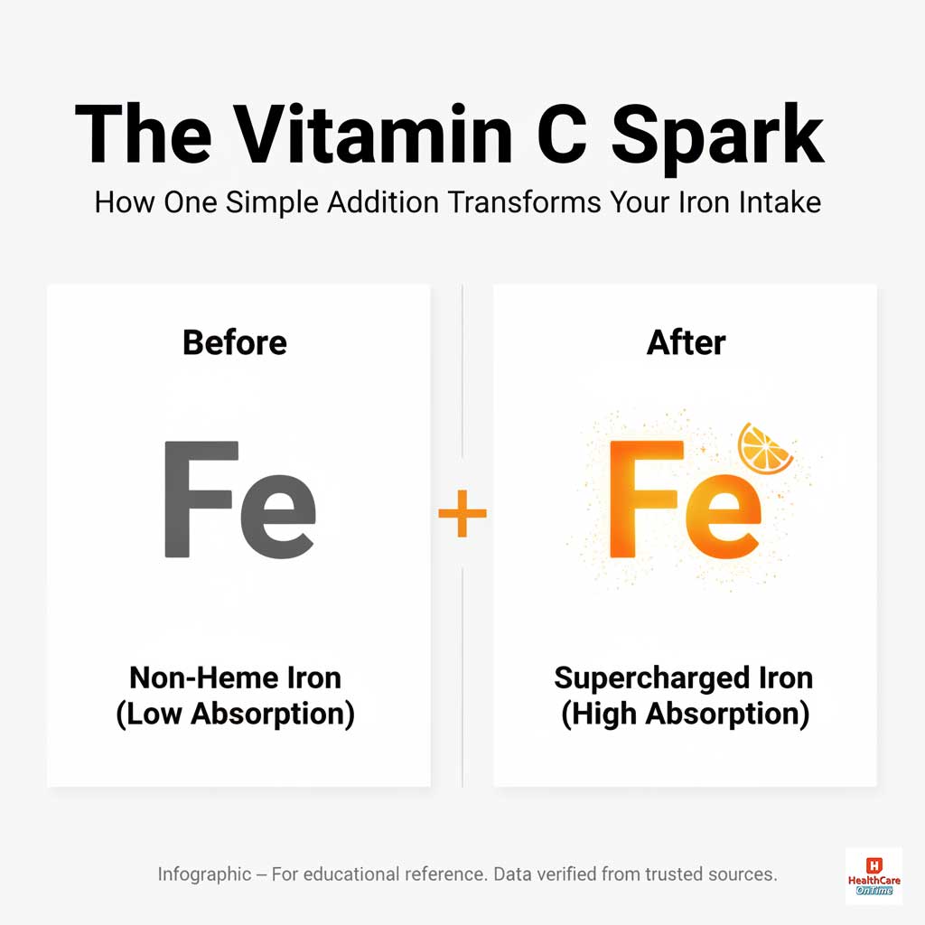 The Vitamin C Spark: Supercharging Your Iron