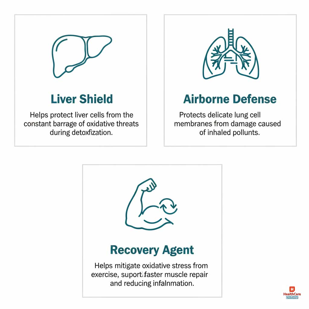 Vitamin E's Unsung Heroes: Liver, Lungs & Muscles