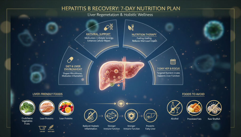 7-Day Meal Plan for Hepatitis B: Foods to Include & What to Avoid