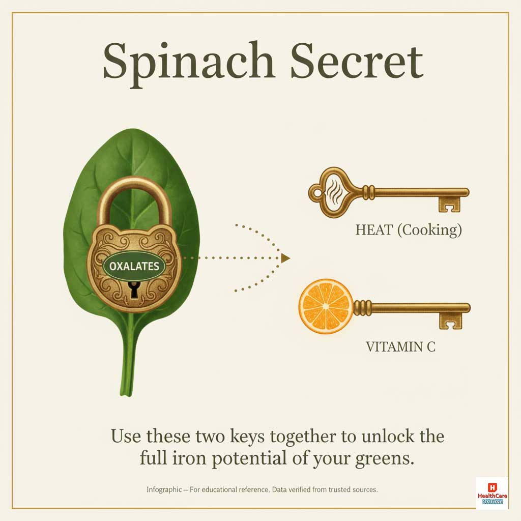 Unlocking Spinach: The Keys to Its Iron