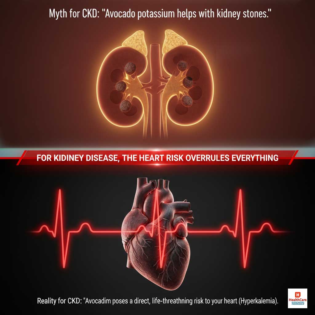 the Kidney Stone Myth for CKD Patients