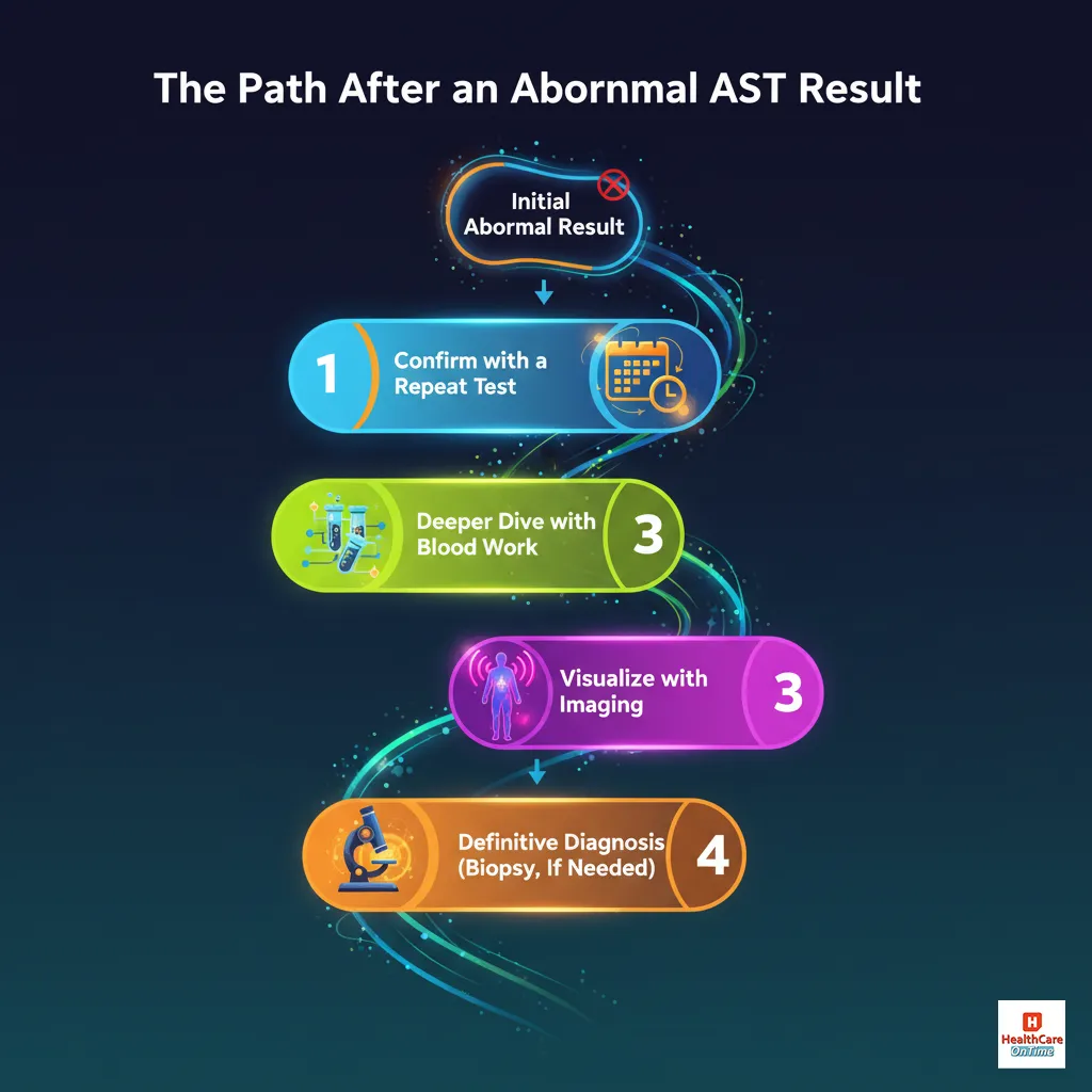 After an Abnormal Result - The Path Forward - Infographic