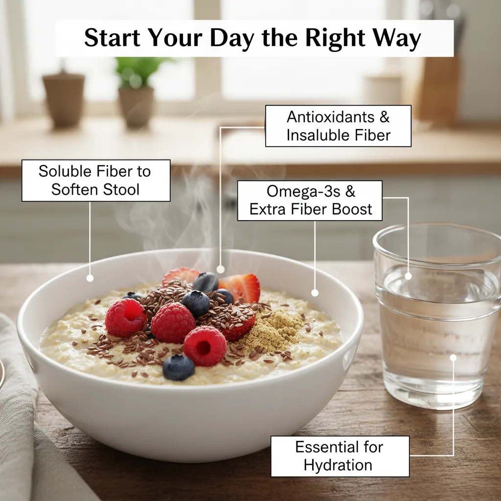 Build a Constipation-Fighting Breakfast - Infographic