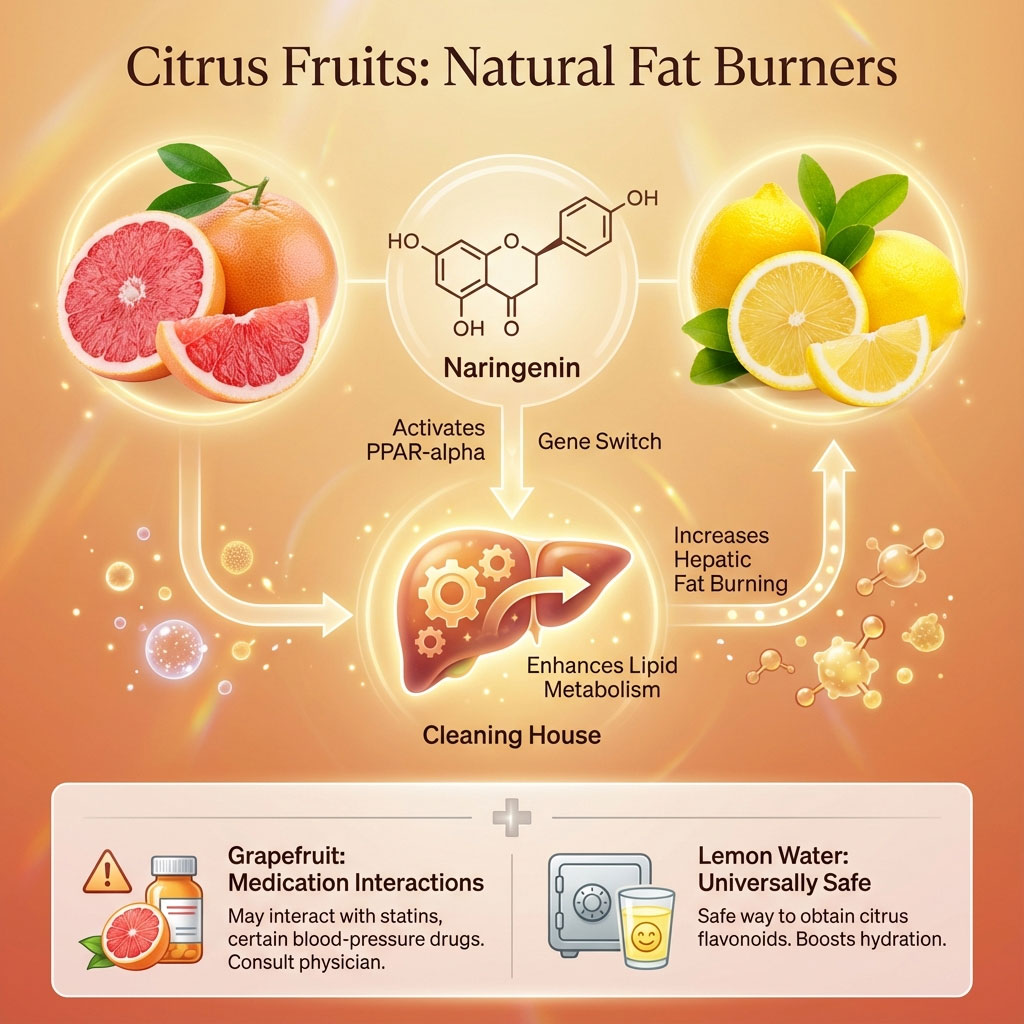 Citrus Fruits: Natural Fat Burners