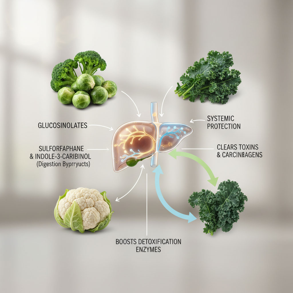 Cruciferous Vegetables and Detox Enzymes