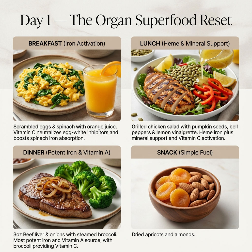 Day 1: The Organ Superfood Reset