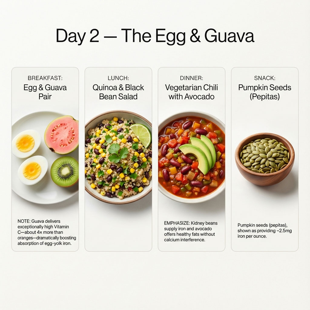 Day 2: The Egg & Guava