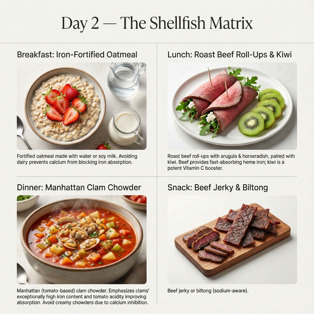 Day 2: The Shellfish Matrix