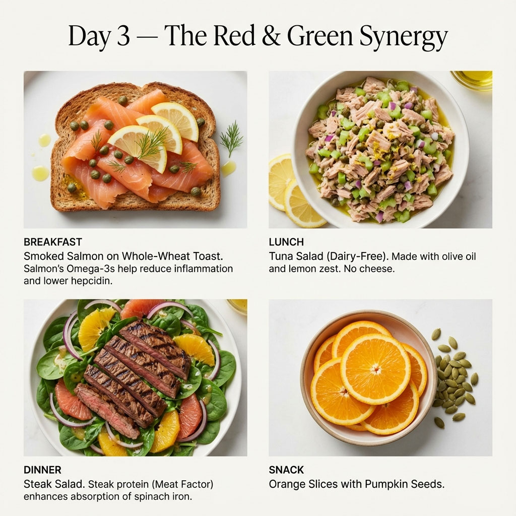 Day 3: The "Red & Green" Synergy