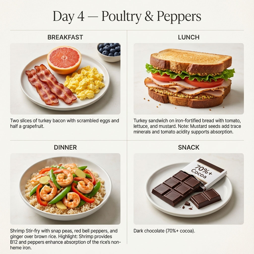 Day 4: Poultry & Peppers