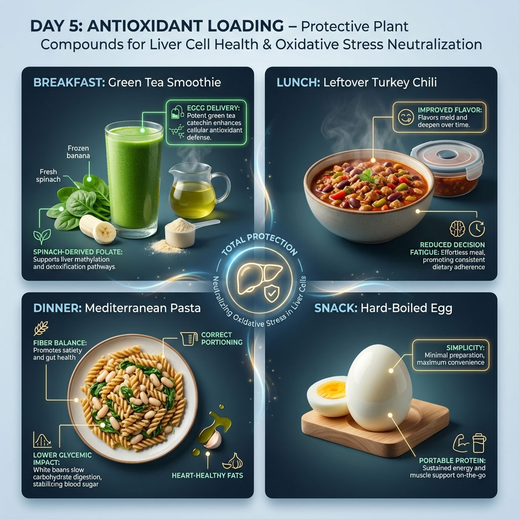 Day 5: Antioxidant Loading