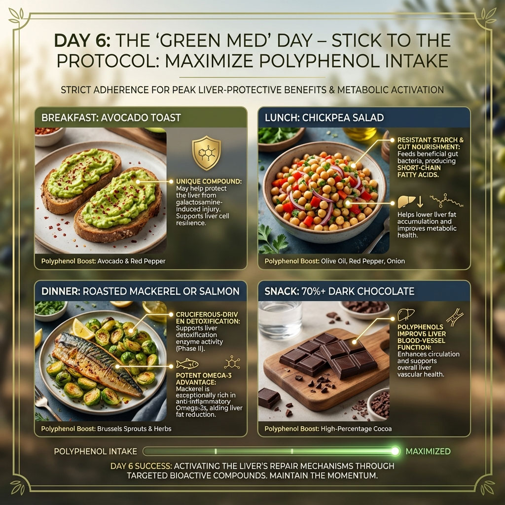 Day 6: The "Green Med" Day
