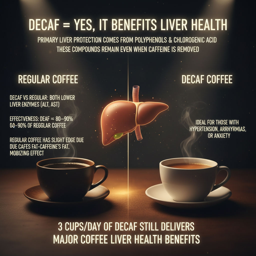 Does Decaf Coffee Benefit Liver Health?
