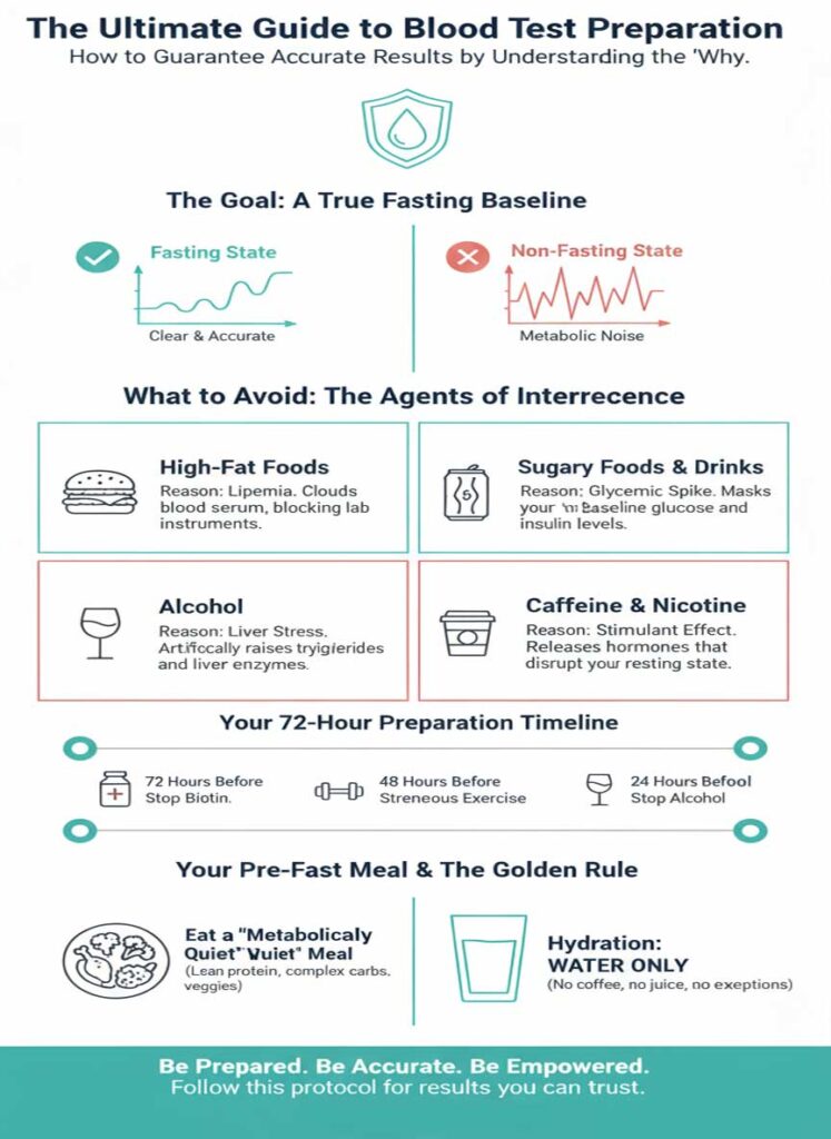 Foods to Avoid the Night Before a Blood Test (with reasons)