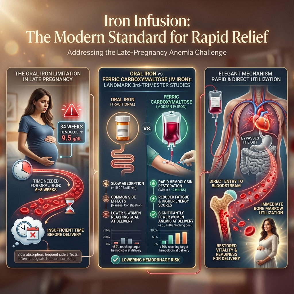 Iron Infusion: The Modern Standard for Rapid Relief