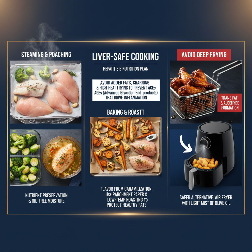 Liver-Safe Cooking Methods