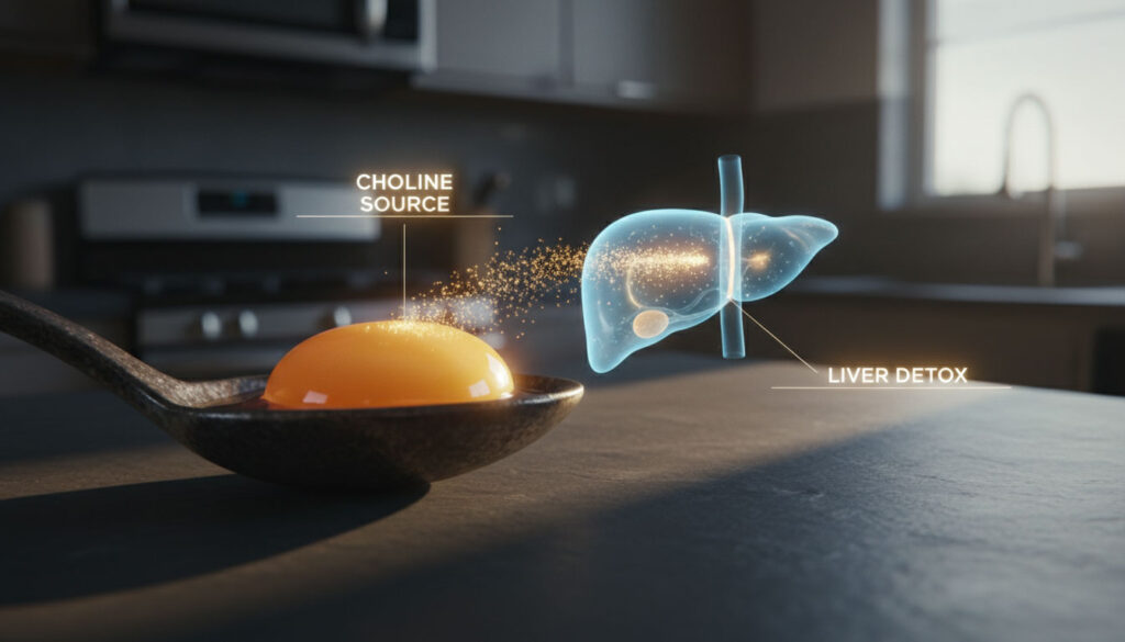 Love Your Liver Don’t Skip the Egg Yolk; Choline Matters