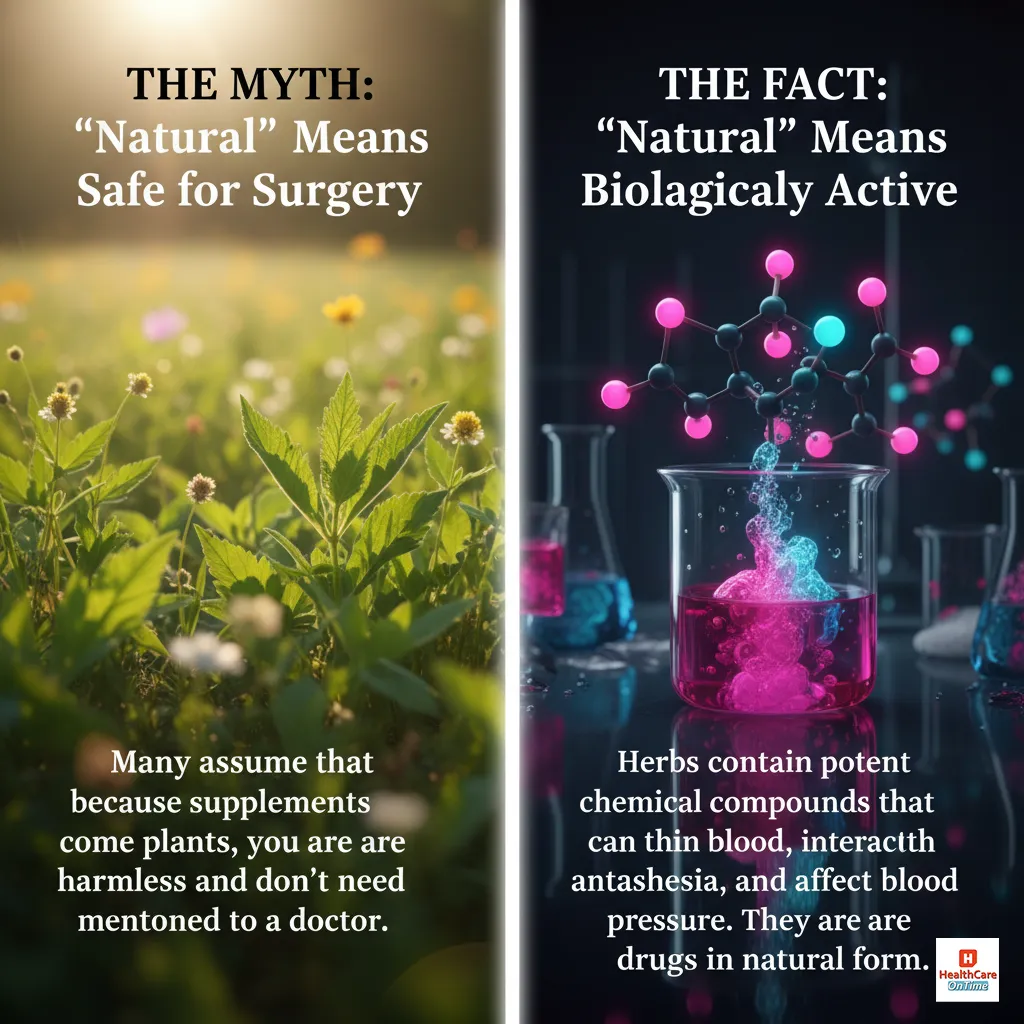 Natural Supplements - Myth vs. Fact - Infographic