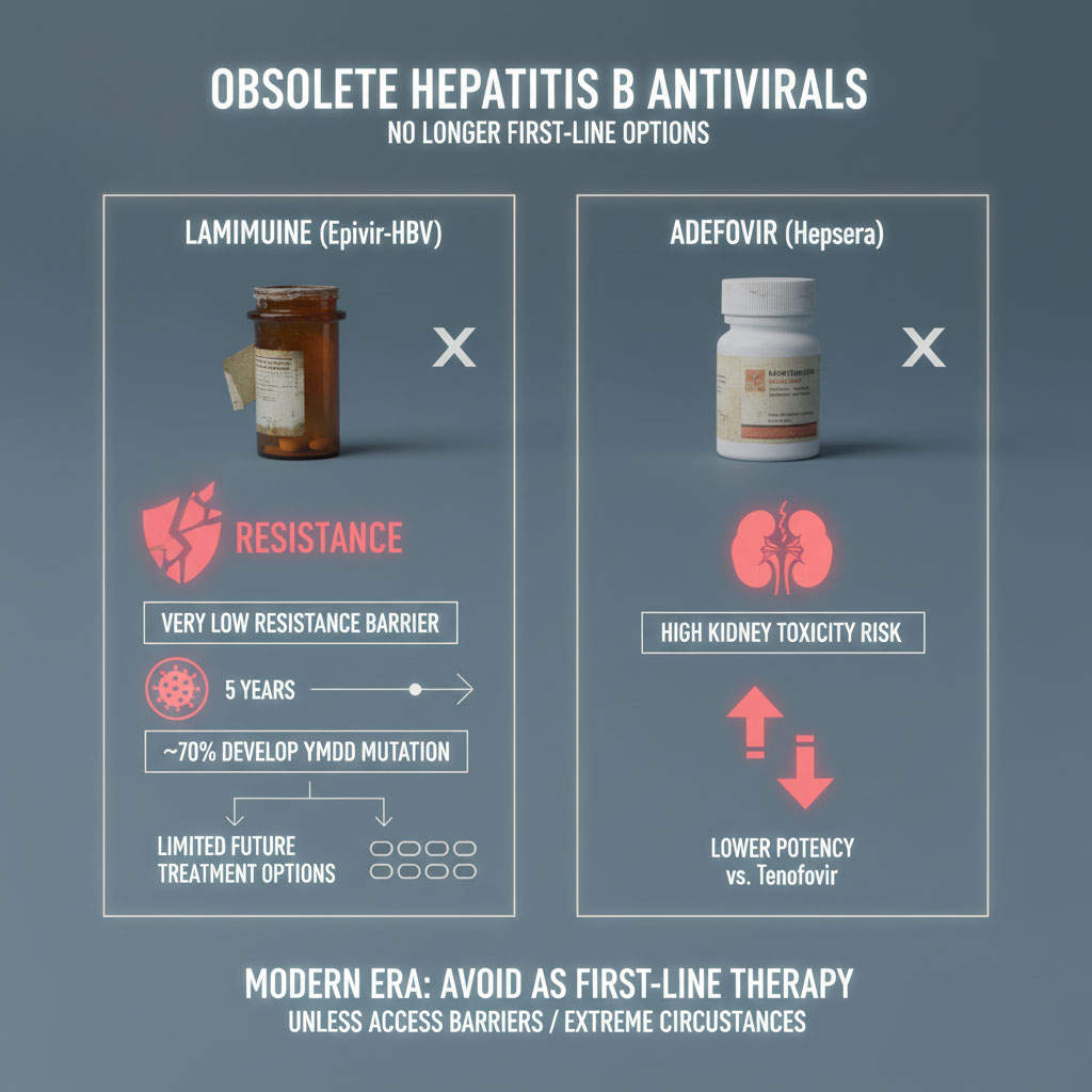 Obsolete Antivirals (Second-Line Options)