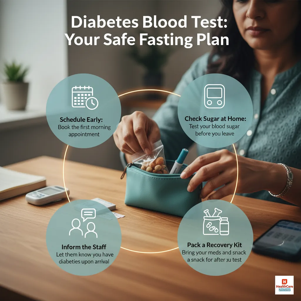 Safely Fasting with Diabetes - Infographic