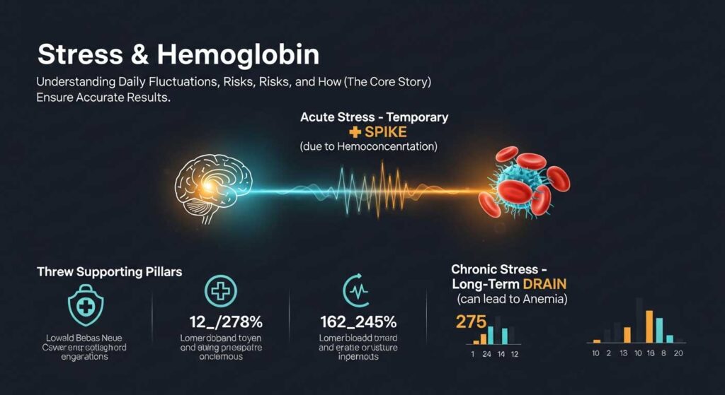 Stress & Hemoglobin: Do Levels Fluctuate Daily? Causes, Risks, and Safe Fixes