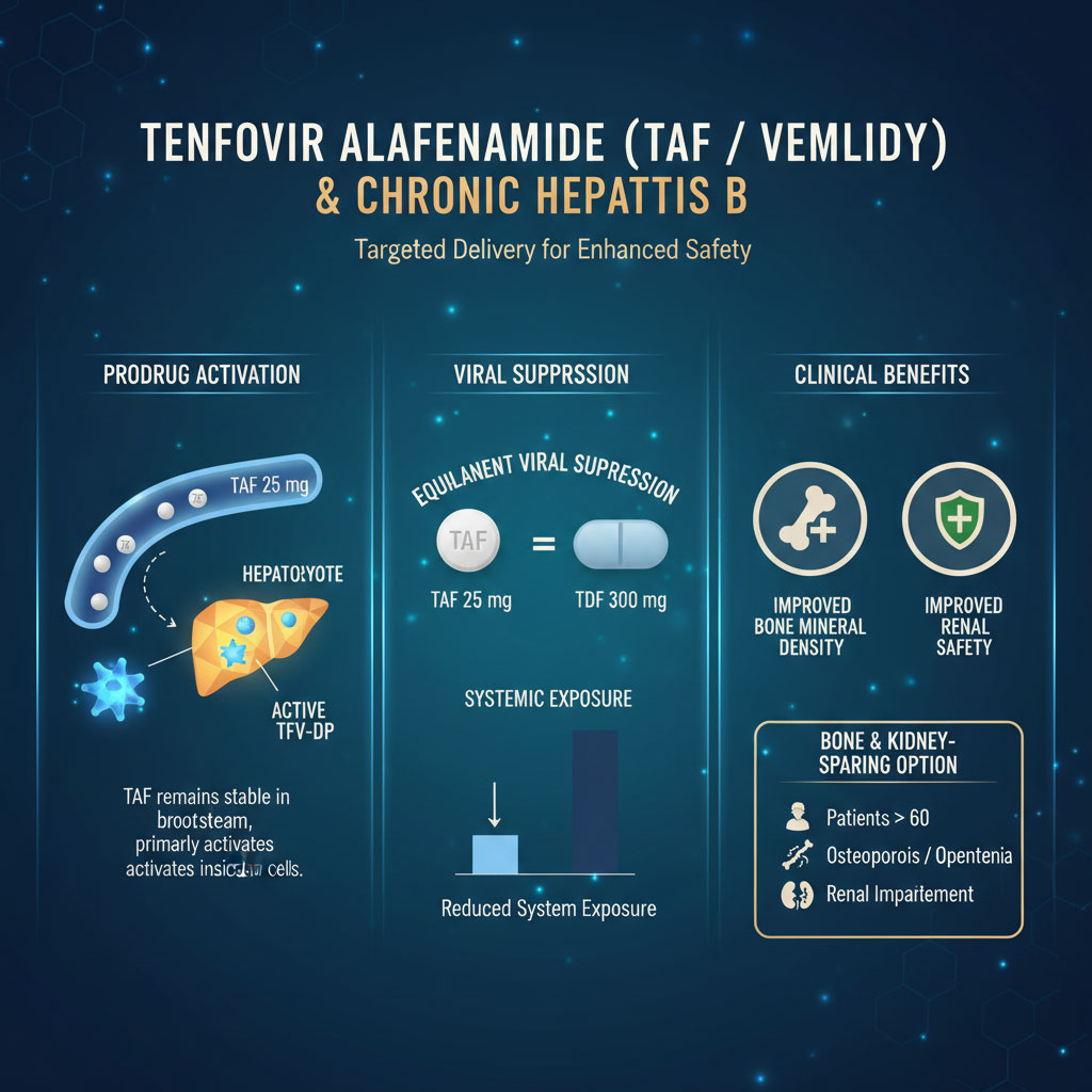 Tenofovir Alafenamide (TAF / Vemlidy)
