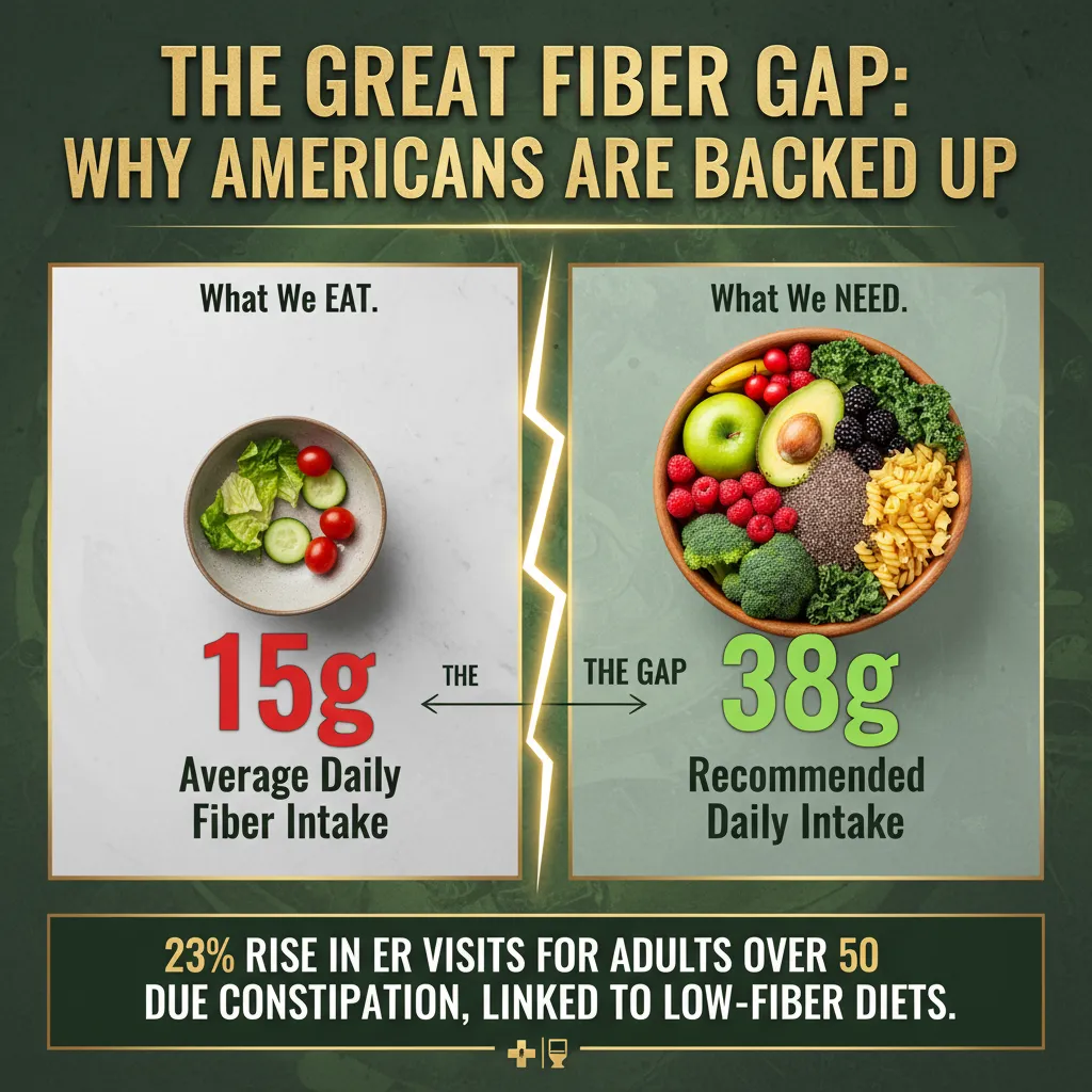 The American Fiber Crisis - Infographic