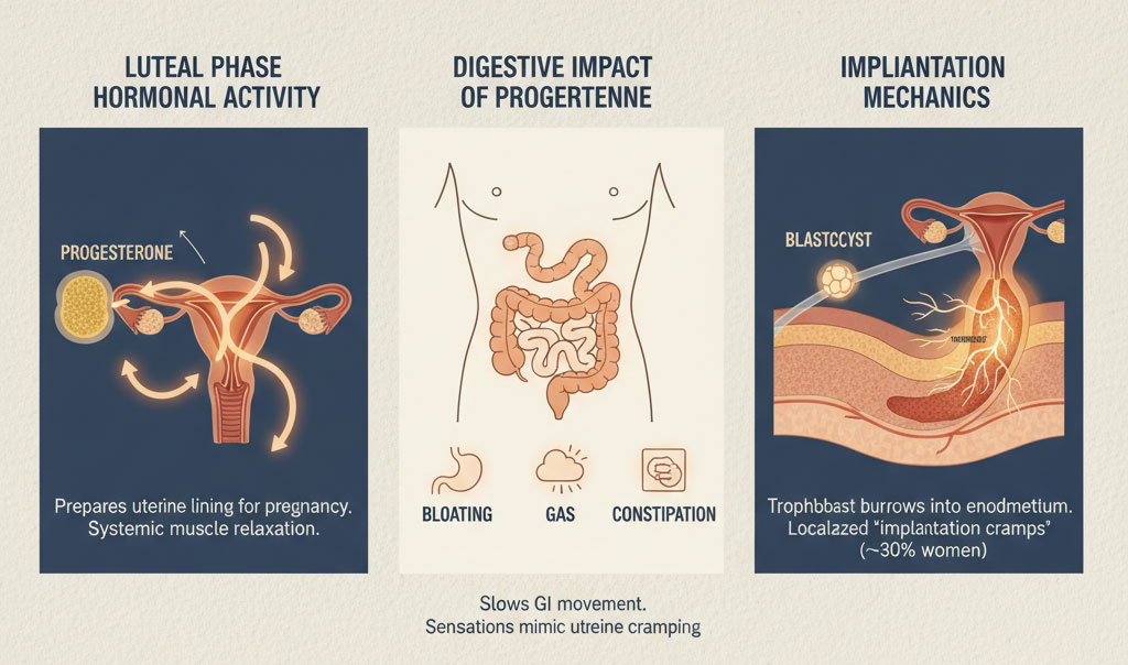 The Biology of Post-Ovulation Cramping: What is Happening Inside?