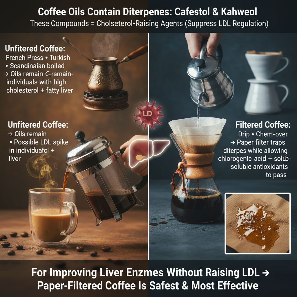 The Cholesterol Factor: Filtered vs. Unfiltered