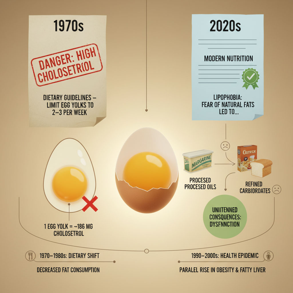 The Era of Lipophobia and Outdated Guidelines