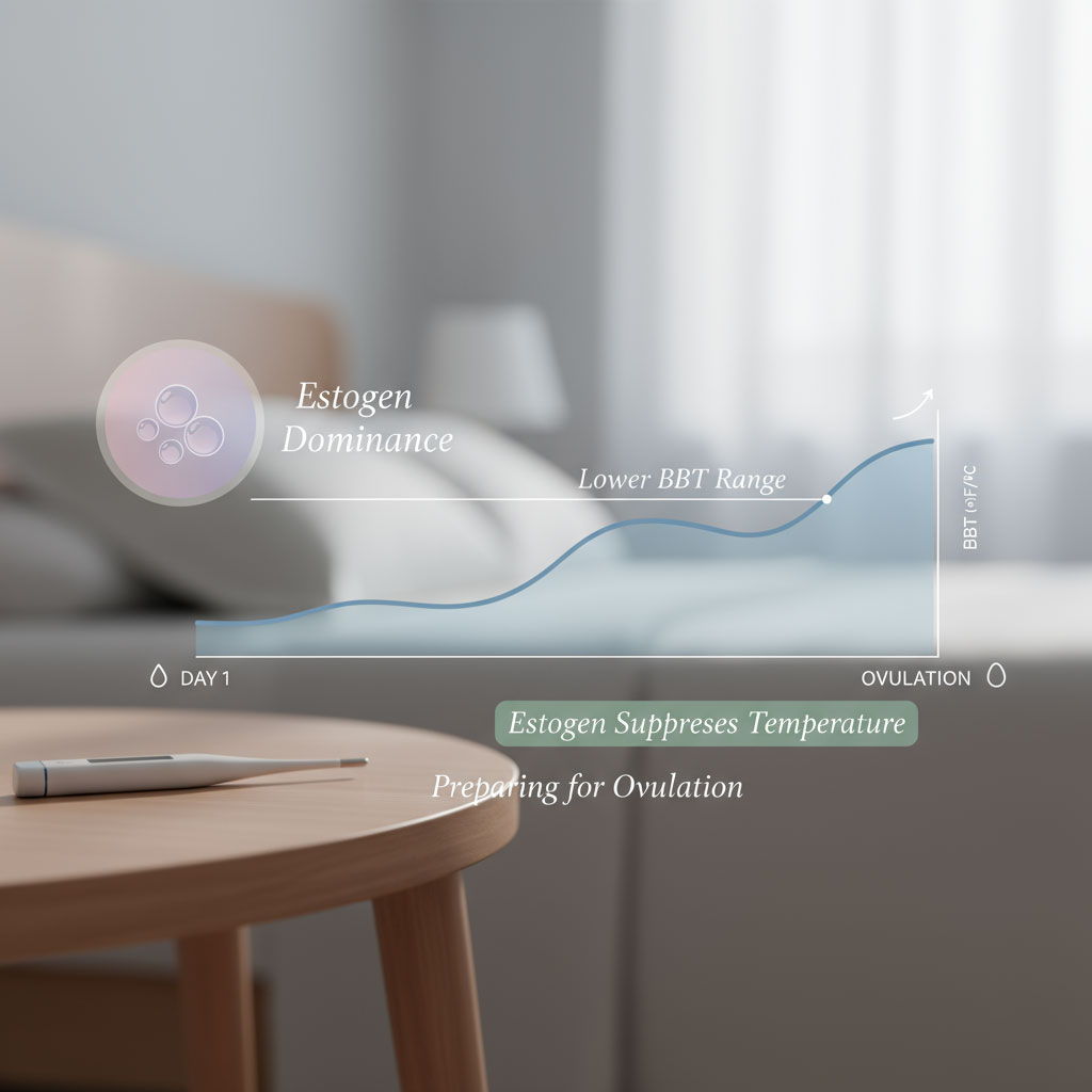 The Follicular Phase: Cooler Temperatures Prevail