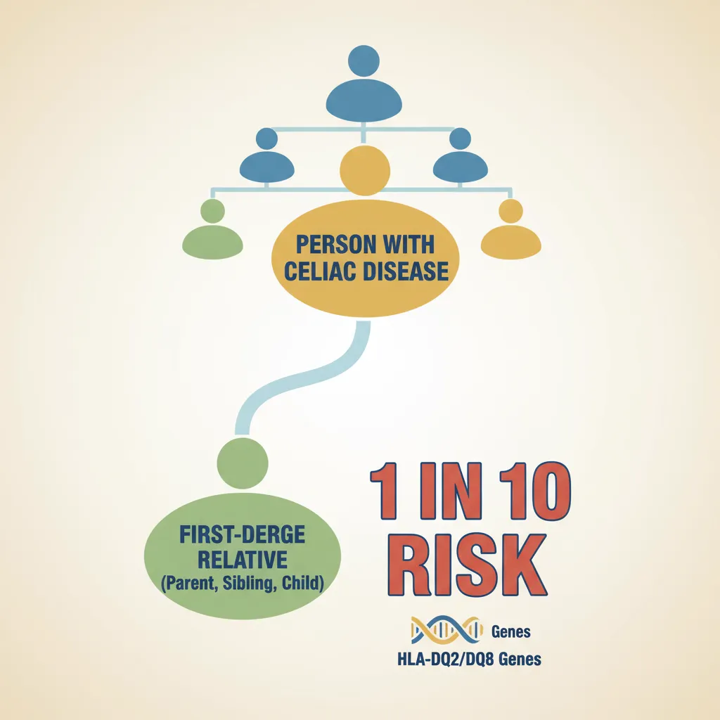 The Genetic Link - Family Risk Factors - Infographic