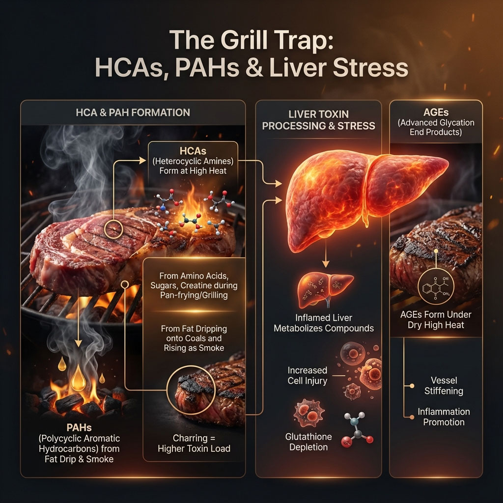 The Grill Trap (HCAs and PAHs)