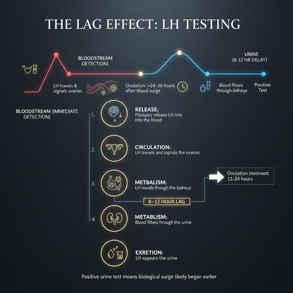 The "Lag Effect": Blood vs. Urine Testing