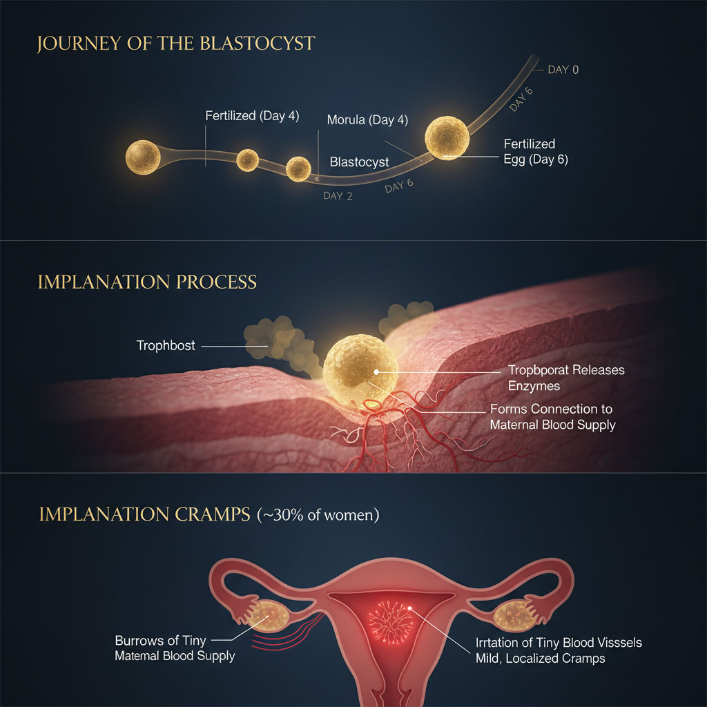 The Mechanics of Implantation