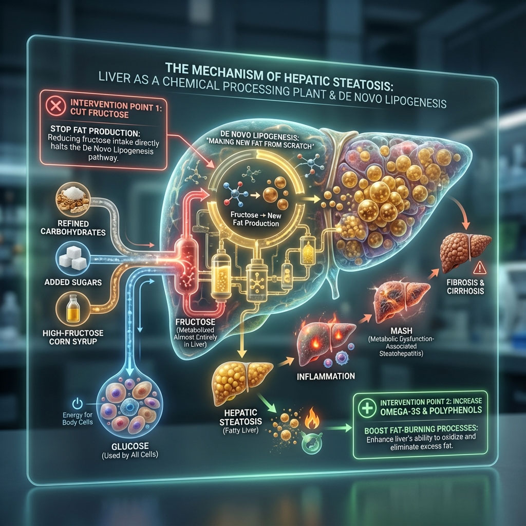 The Mechanism of Hepatic Steatosis