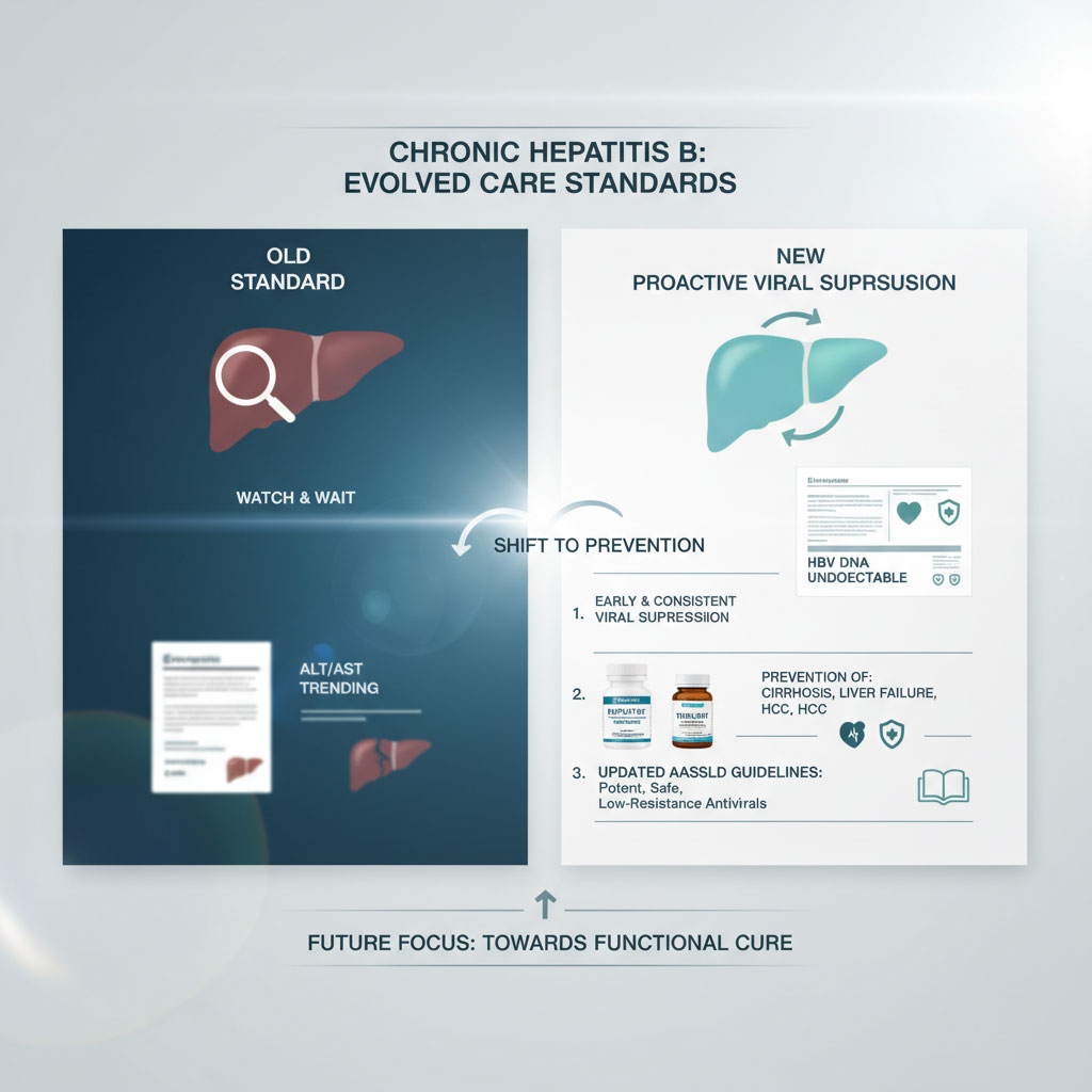The New Standard of Care for Chronic Hepatitis B