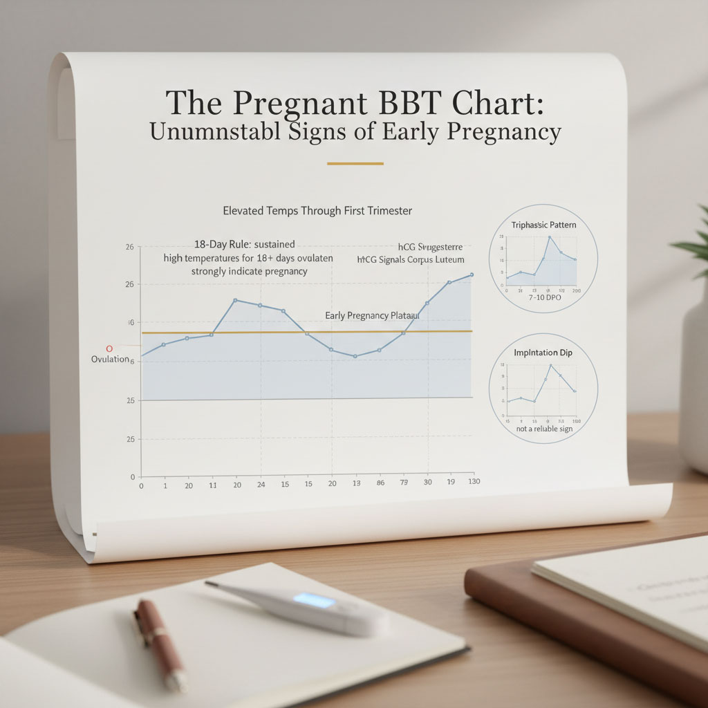 The Pregnant BBT Chart: Unmistakable Signs of Early Pregnancy
