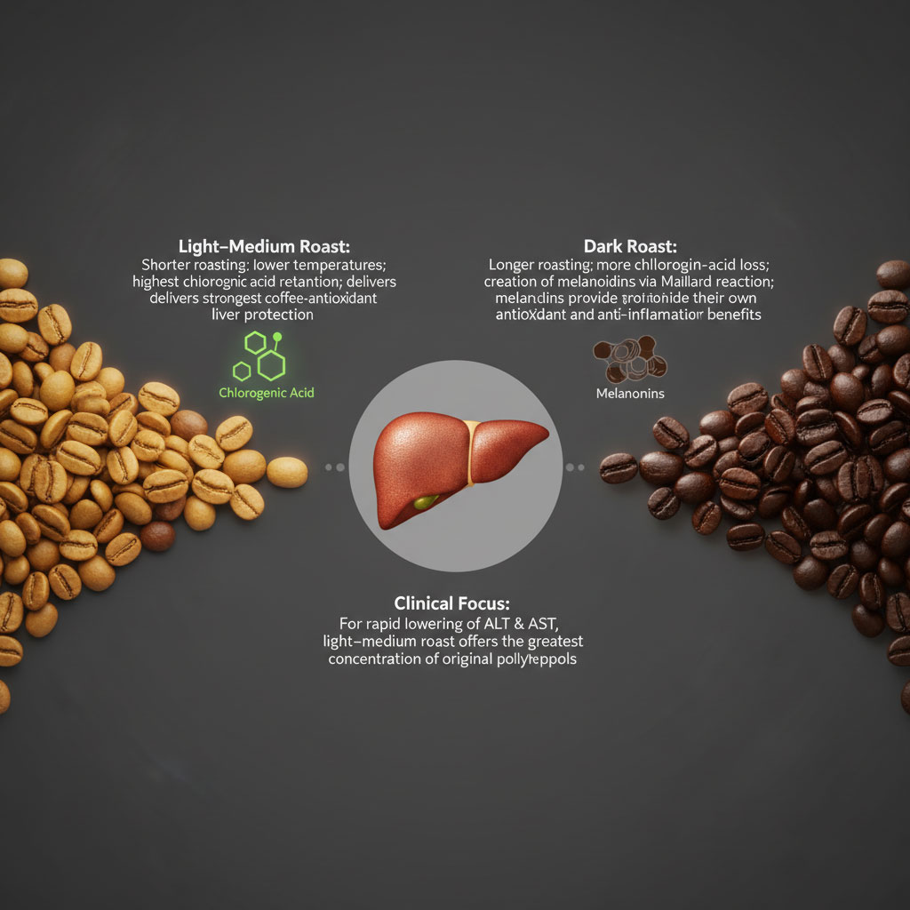 The Roast Spectrum: Light vs. Dark