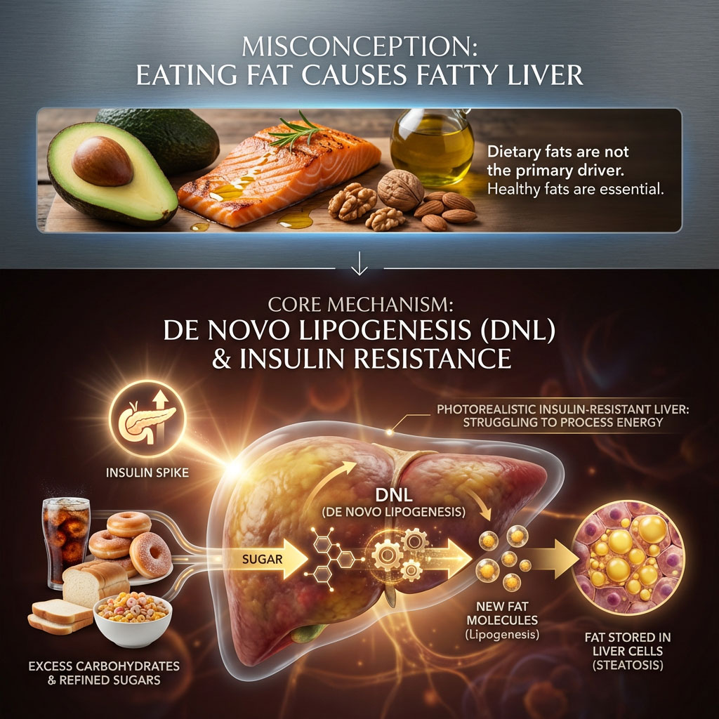 The Role of Dietary Fats in Hepatic Steatosis