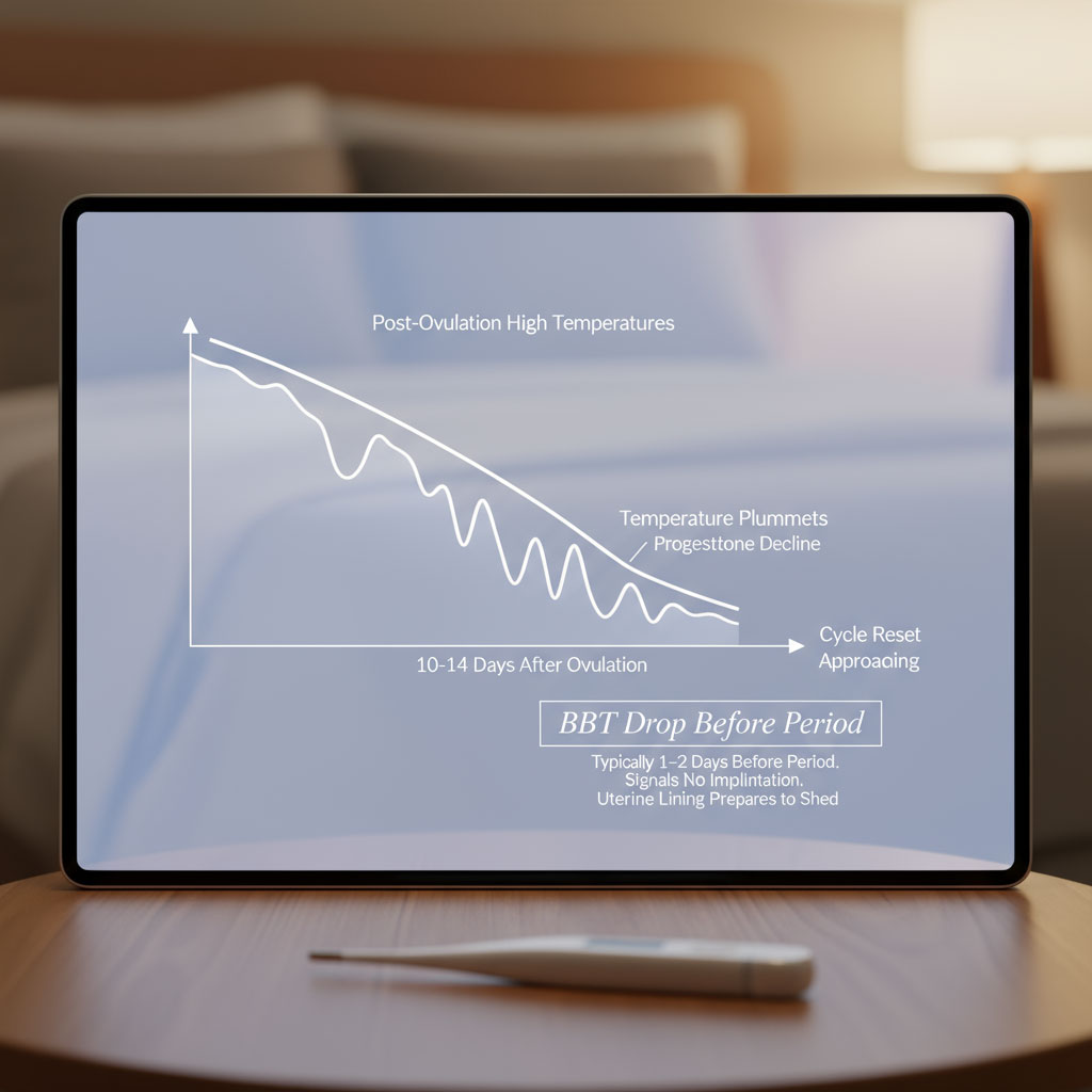 The Signature Signal: The BBT Drop Before a Period
