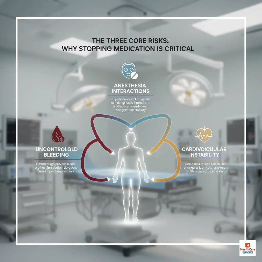 The Three Core Surgical Risks - Infographic