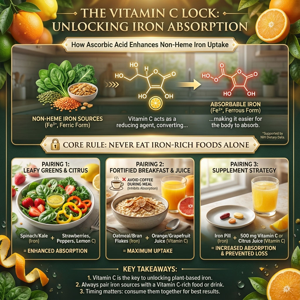The Vitamin C "Lock"