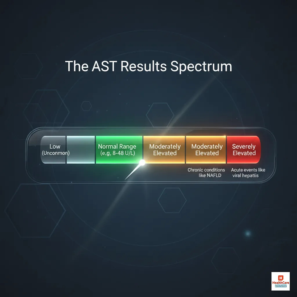 Understanding Your AST Results Spectrum - Infographic