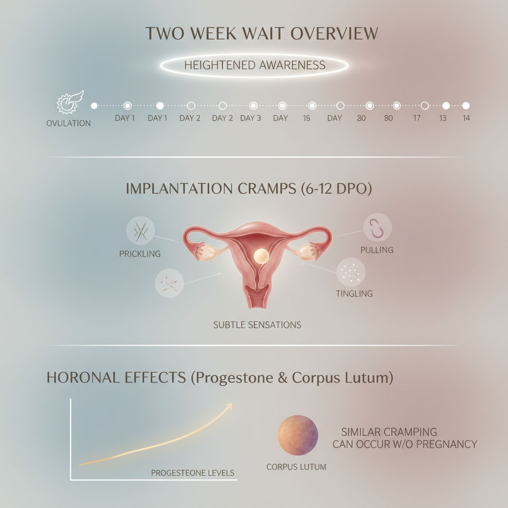What Cramping After Ovulation Reveals About Early Pregnancy Signs - Infographic 