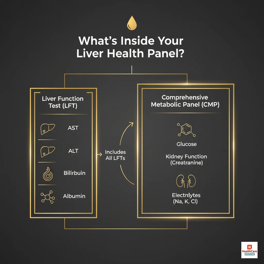 What's Inside Your Liver Health Panel - Infographic