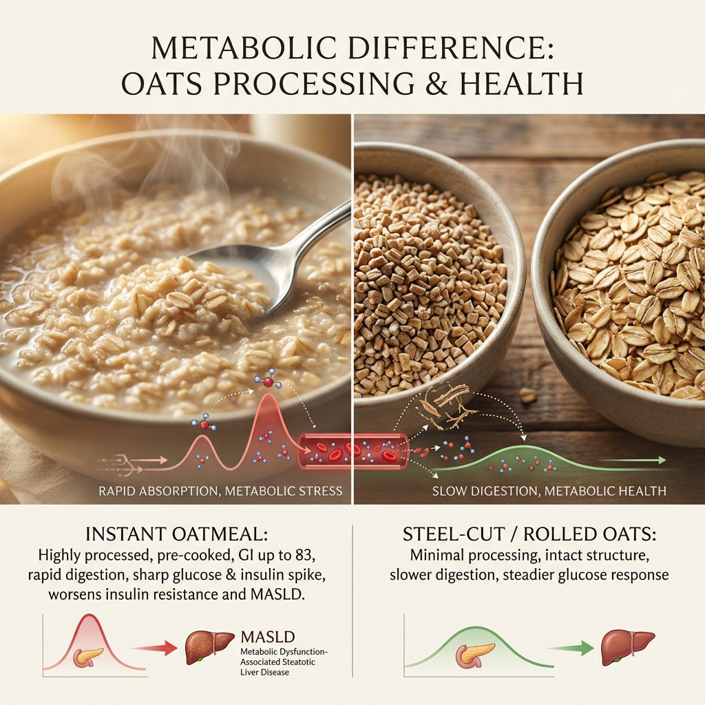 Why Instant Oats Might Spike Your Blood Sugar