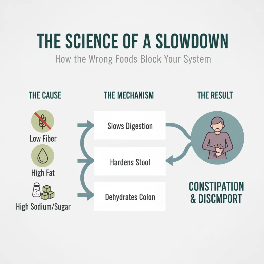 Why These Foods Cause Constipation - Infographic